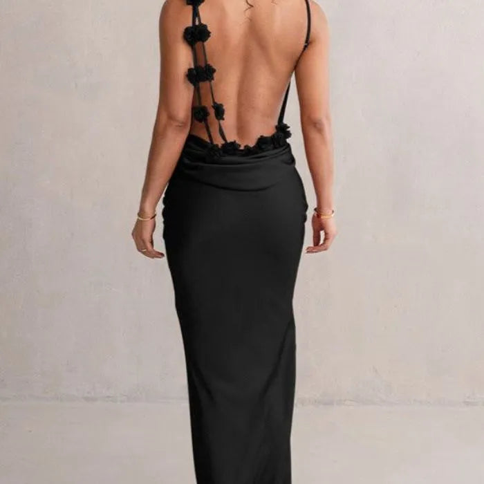 Vestido Longo Feminino Serena – Leveza, Elegância e Movimento