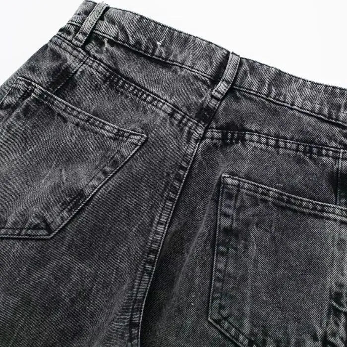 Calça Cargo Jeans Feminina Trellor