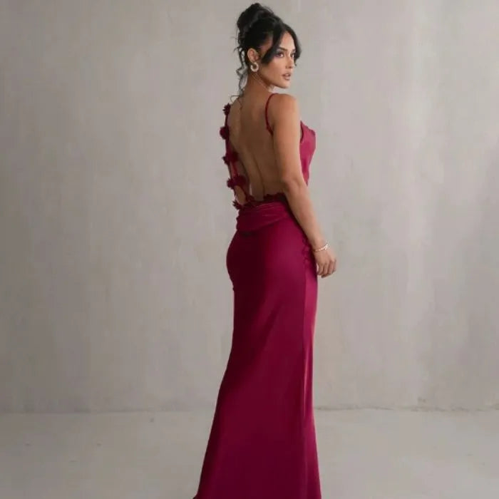Vestido Longo Feminino Serena – Leveza, Elegância e Movimento