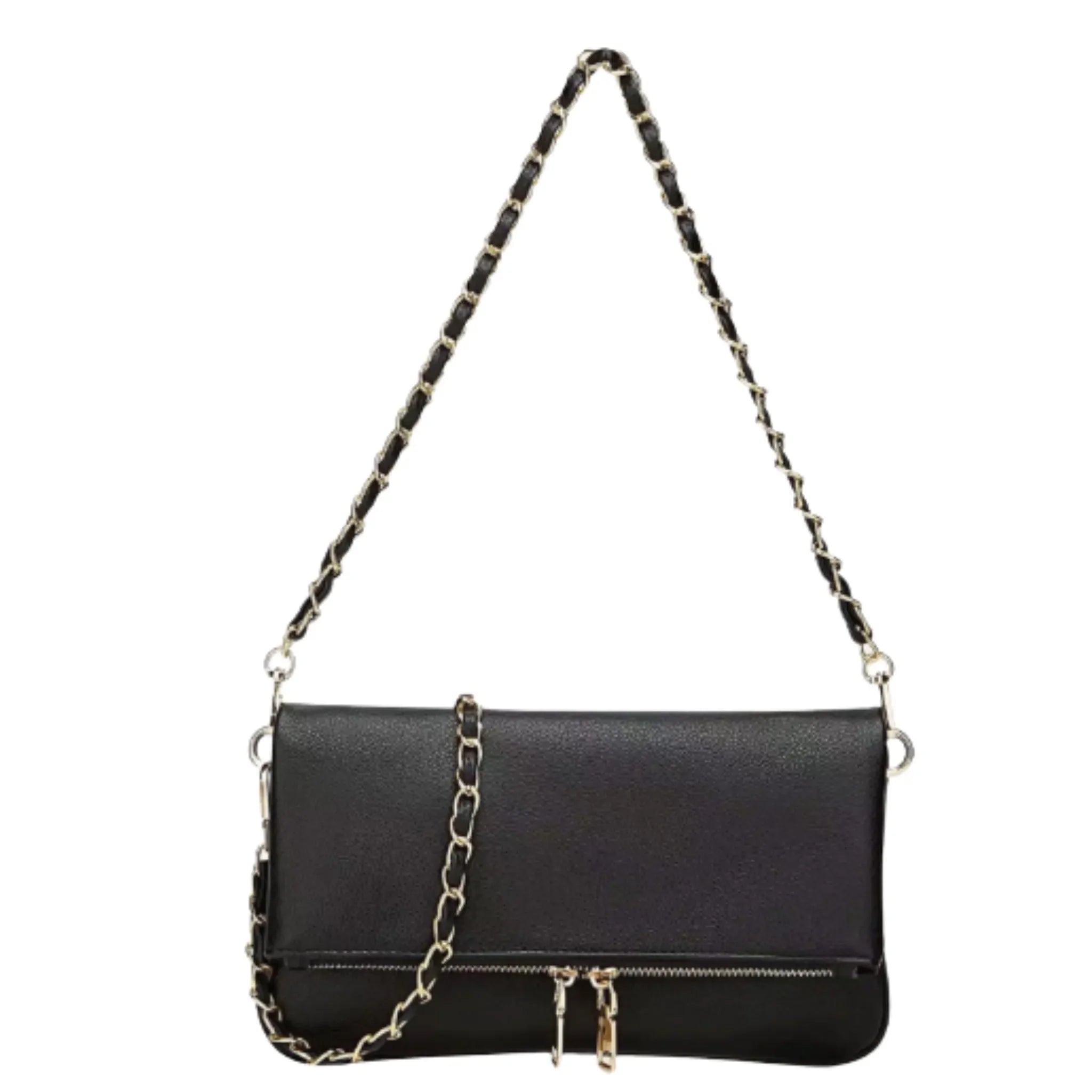 Bolsa Feminina Estilo Rock Paris - Couro Premium Linha Europeia Z&V