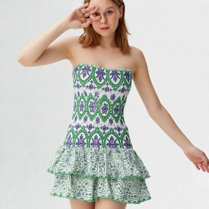 Vestido Caribe Floral Feminino